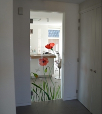 glazen-deur-gebrandschilderde-klaprozen-edelglas-e1462823496703